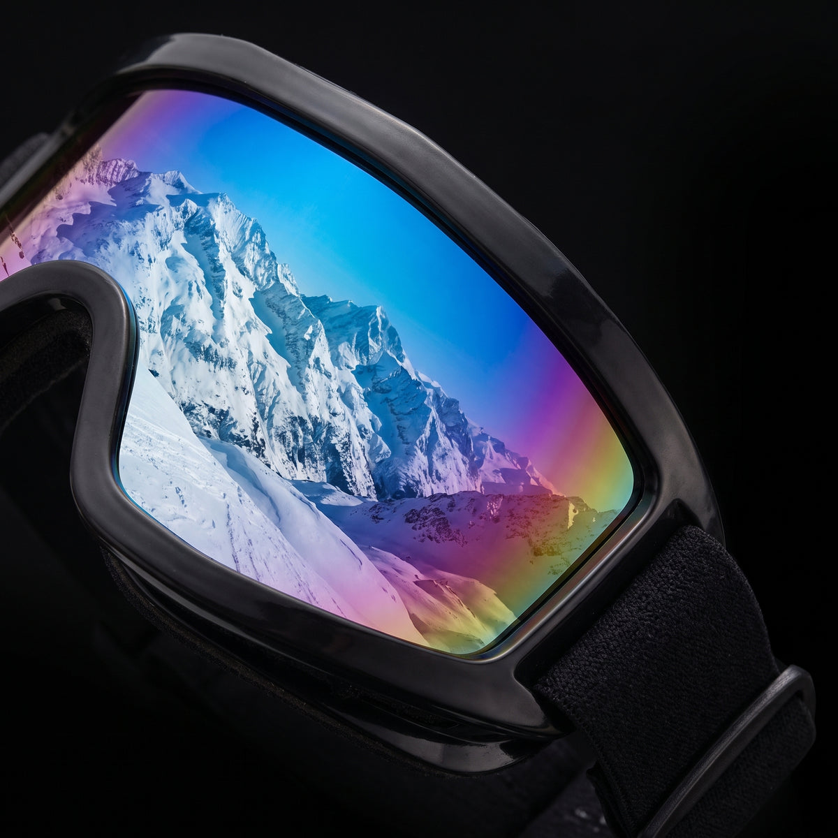 Lunettes de ski Horizon Miroir - détail verre miroir